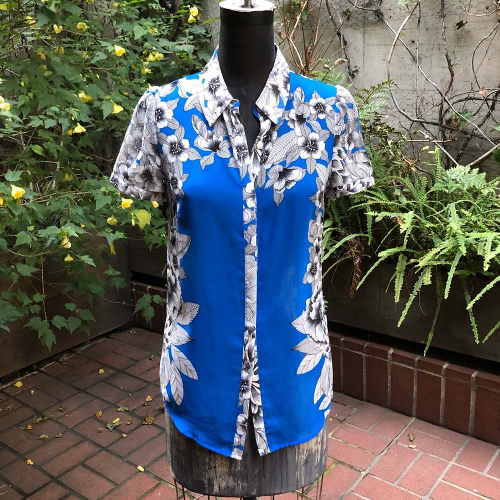 Warehouse Vintage Inspired Hawaiian Blouse